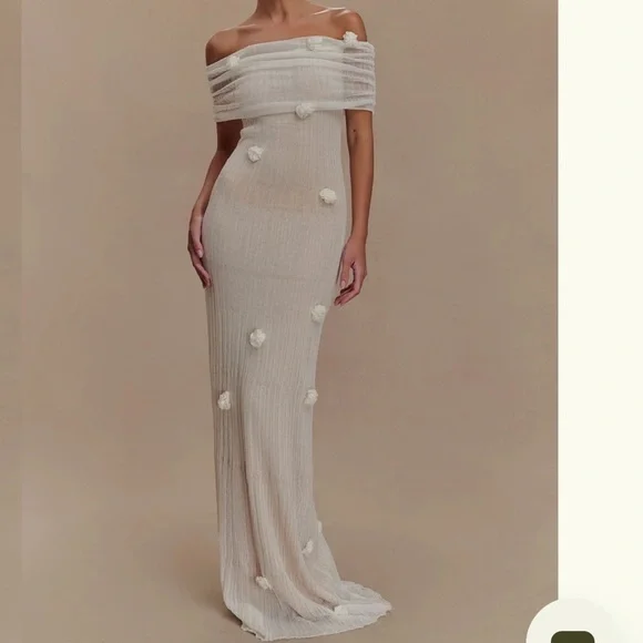 Brynn Orchid Knit Maxi Dress - Picture 3 of 5